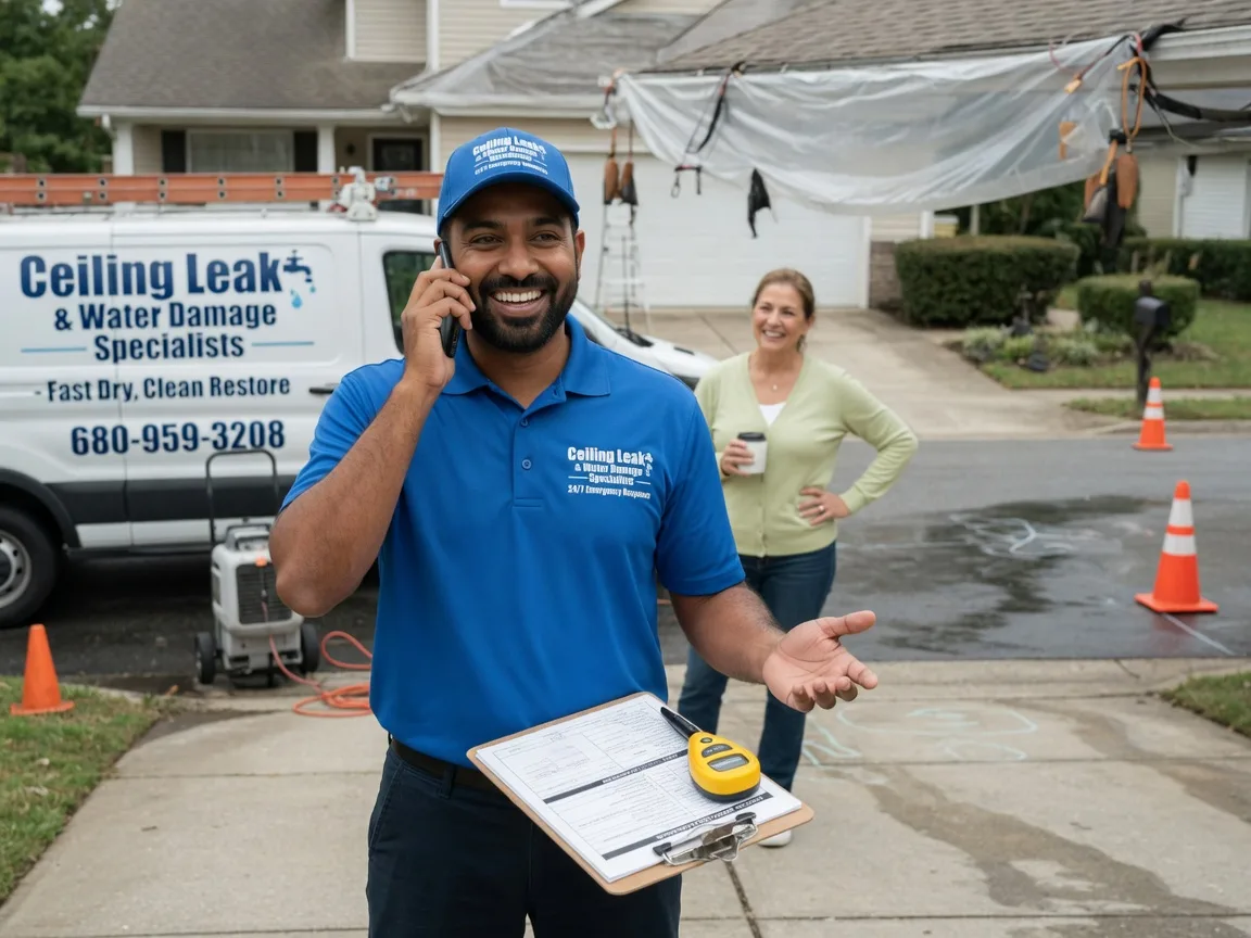 Ceiling Leak Cleanup Statesville, NC FAQs